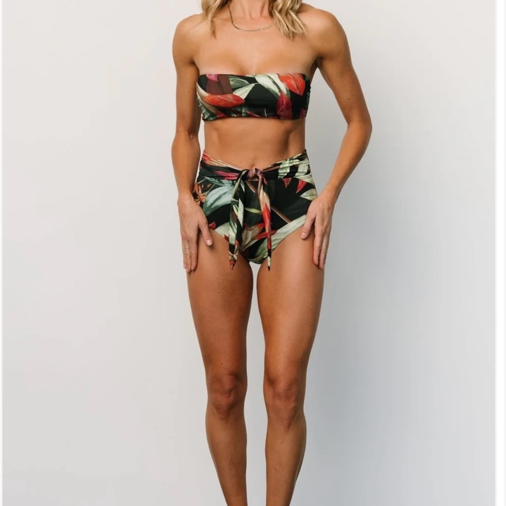 Baltic Born Midnight Floral Bikini Set (Size Small)